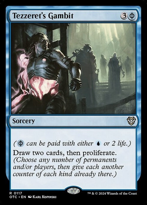 Tezzeret's Gambit ~ Commander: Outlaws of Thunder Junction [ NM ] [ MTG ]