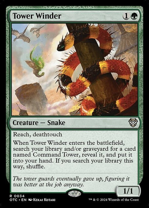 Tower Winder ~ Commander: Outlaws of Thunder Junction [ NM ] [ MTG ]