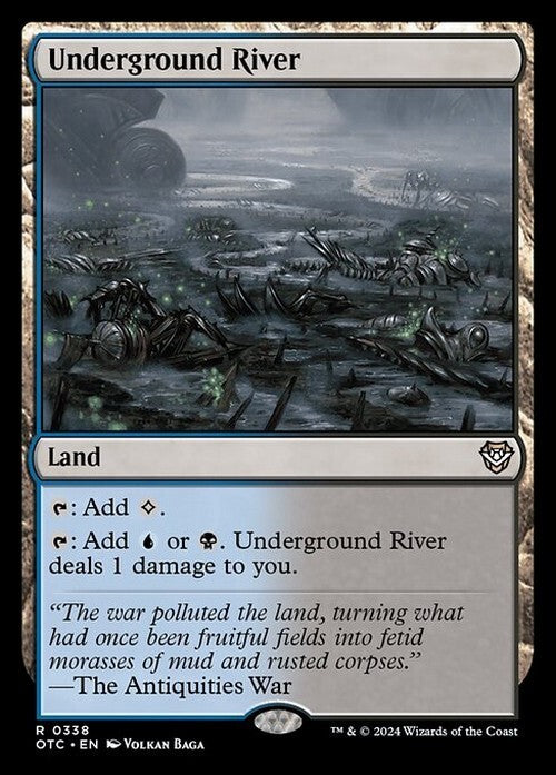 Underground River ~ Commander: Outlaws of Thunder Junction [ NM ] [ MTG ] - London Magic Traders Ltd
