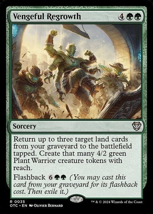 Vengeful Regrowth ~ Commander: Outlaws of Thunder Junction [ NM ] [ MTG ]