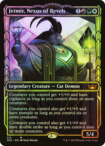 FOIL SHOWCASE Jetmir, Nexus of Revels ~ Streets of New Capenna [ EX ] [ MTG ]