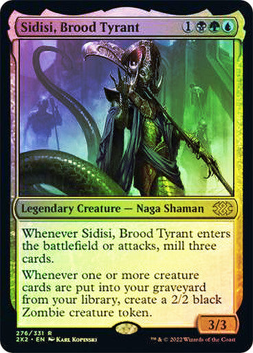 FOIL Sidisi, Brood Tyrant ~ Double Masters 2022 [ NearMint ] [ Magic MTG ]