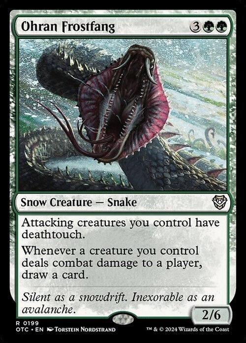 Ohran Frostfang ~ Commander: Outlaws of Thunder Junction [ NM ] [ MTG ]