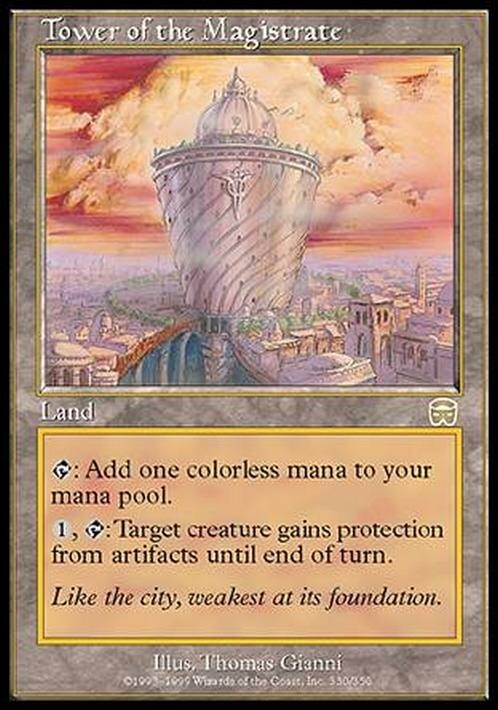 Tower of the Magistrate ~ Mercadian Masques [ Excellent ] [ Magic MTG ]
