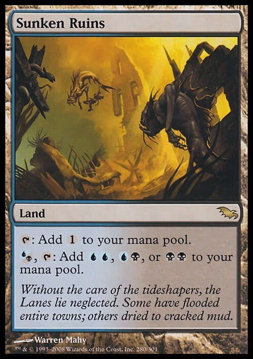 Sunken Ruins ~ Shadowmoor [ Excellent ] [ Magic MTG ]