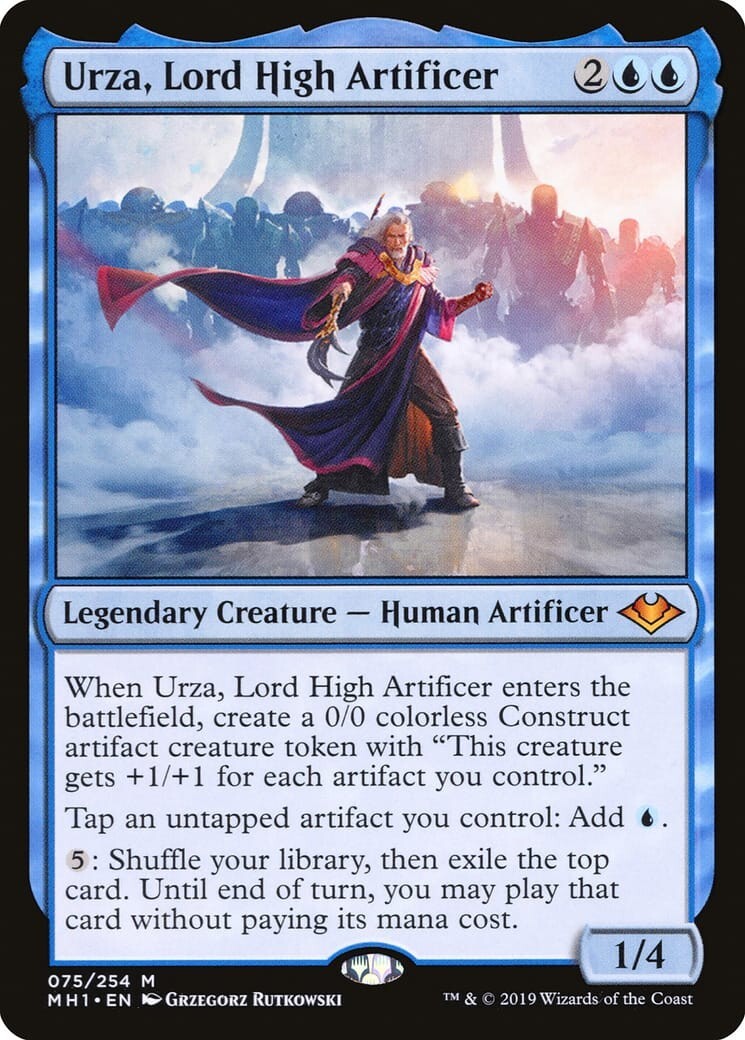 Urza, Lord High Artificer ~ Modern Horizons 1 [ NearMint ] [ Magic MTG ]
