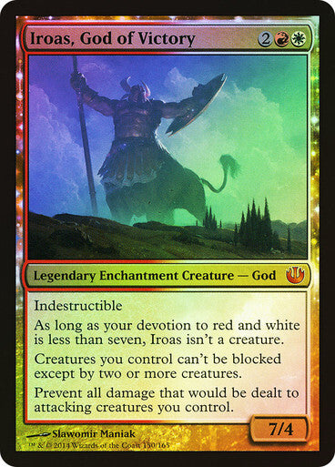 FOIL Iroas, God of Victory ~ Journey into Nyx [ NearMint ] [ Magic MTG ]