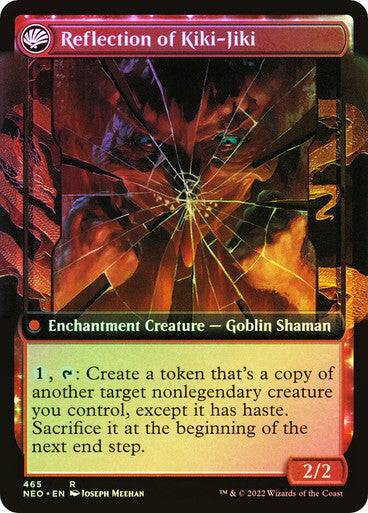 FOIL BORDERLESS Fable of the Mirror-Breaker ~ Kamigawa: Neon Dynasty [ NM ]