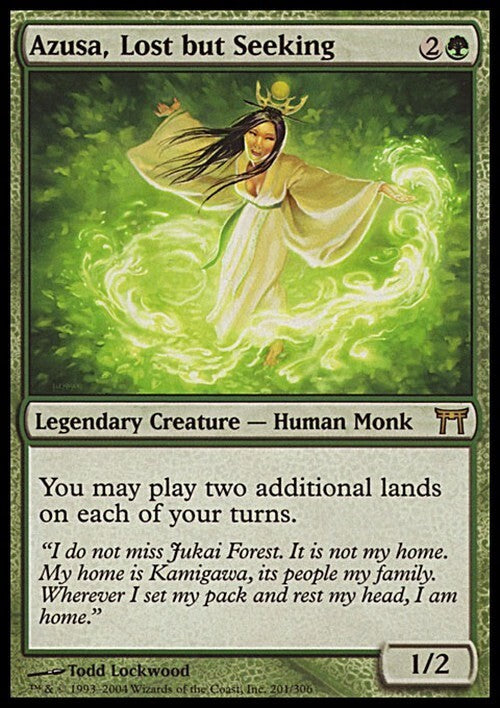 Azusa, Lost but Seeking ~ Champions of Kamigawa [ NearMint ] [ Magic MTG ]