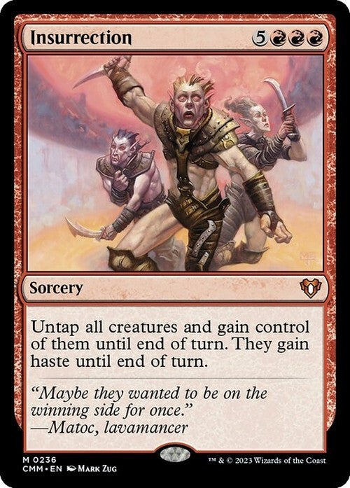 Insurrection ~ Commander Masters [ NearMint ] [ Magic MTG ]
