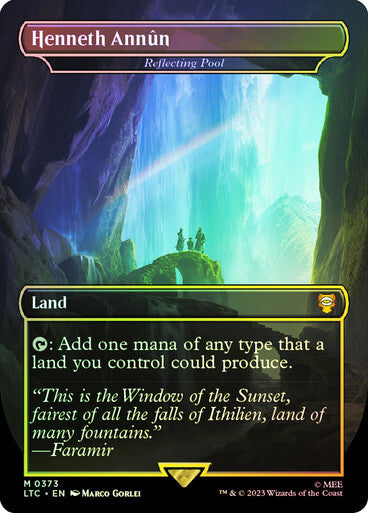 FOIL Henneth Annun (Reflecting Pool) ~ Lord of the Rings [ NM ] [ Magic MTG ]