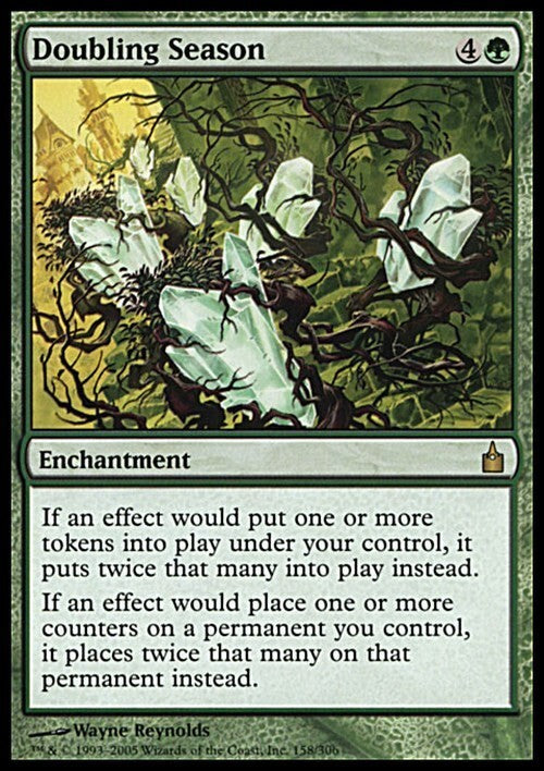 Doubling Season ~ Ravnica: City of Guilds [ GOOD CONDITION ] [ Magic MTG ]