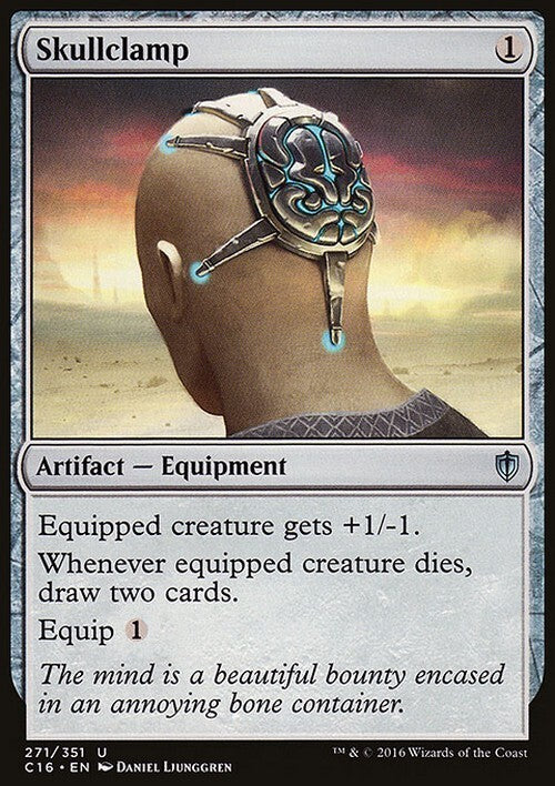 Skullclamp ~ Commander 2016 [ NearMint ] [ Magic MTG ] - London Magic Traders Ltd
