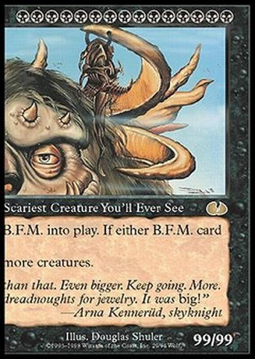 B.F.M. (Big Furry Monster) (Version 2) ~ Unglued [ NearMint ] [ Magic MTG ]