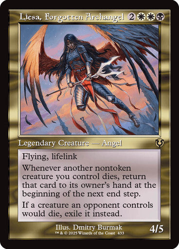 RETRO Liesa, Forgotten Archangel ~ Innistrad Remastered [ NM ] [ Magic MTG ]