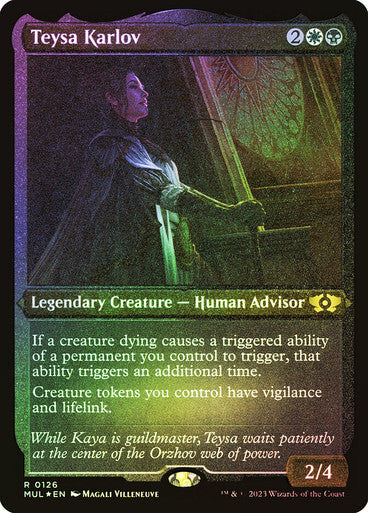 FOIL ETCHED Teysa Karlov ~ Multiverse Legends [ NM ] [ Magic MTG ]
