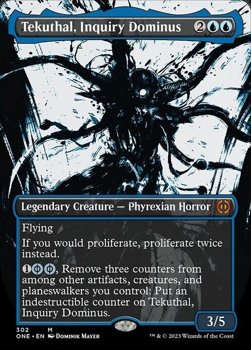 BORDERLESS Tekuthal, Inquiry Dominus ~ Phyrexia: All Will Be One [ NM ] [ MTG ]