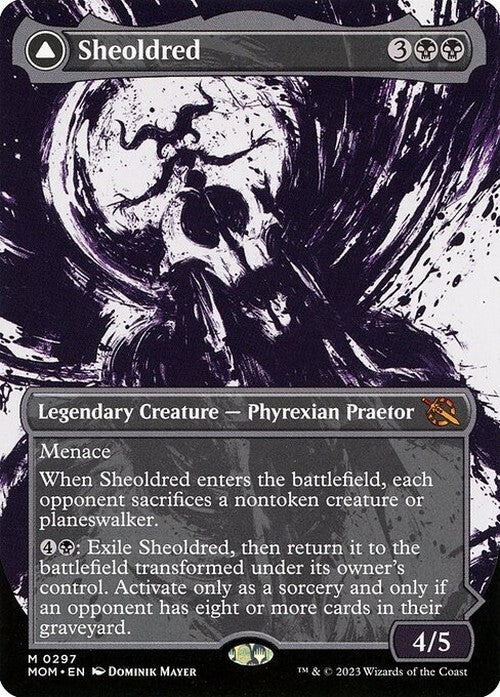 SHOWCASE Sheoldred / The True Scriptures ~ March of the Machine [ NM ] [ MTG ]