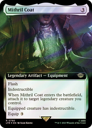 FOIL SURGE Mithril Coat ~ The Lord of the Rings [ NM ] [ Magic MTG ]
