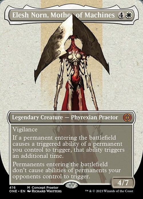 ALTERNATE Elesh Norn, Mother of Machines ~ Phyrexia: All Will Be One [ NM ]