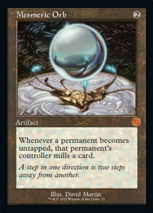 RETRO Mesmeric Orb ~ The Brothers' War [ NearMint ] [ Magic MTG ]