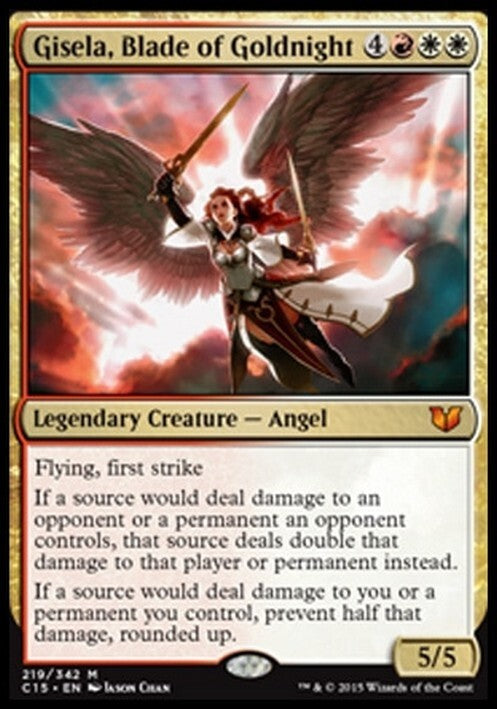 Gisela, Blade of Goldnight ~ Commander 2015 [ Excellent ] [ Magic MTG ]