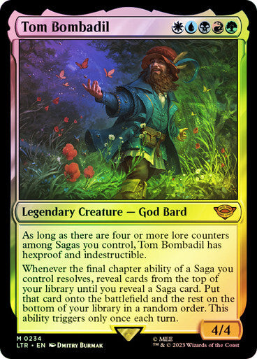 FOIL Tom Bombadil ~ The Lord of the Rings [ NearMint ] [ Magic MTG ]