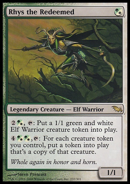 Rhys the Redeemed ~ Shadowmoor [ PLAYED ] [ Magic MTG ]