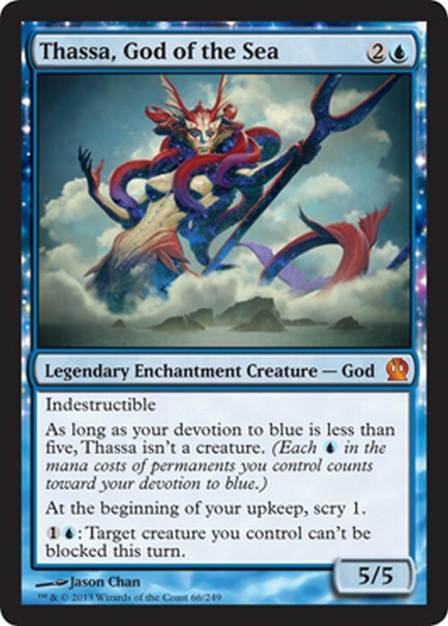 Thassa, God of the Sea ~ Theros [ Excellent ] [ Magic MTG ]