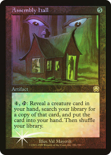 FOIL Assembly Hall ~ Mercadian Masques [ Excellent ] [ Magic MTG ]