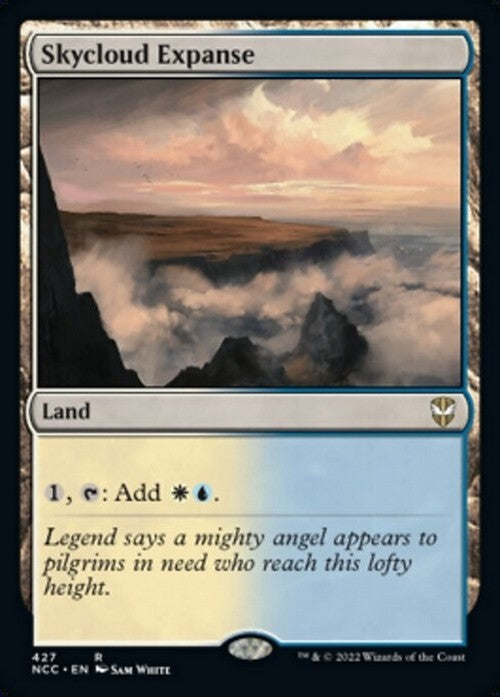 Skycloud Expanse ~ Commander: Streets of New Capenna [ NM ] [ Magic MTG ]