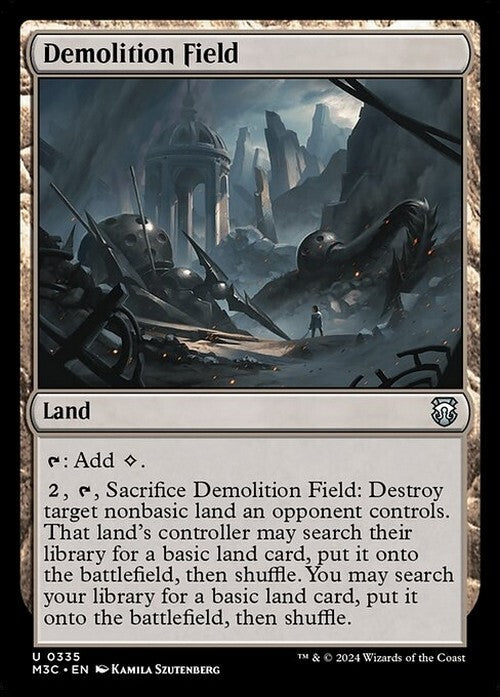 Demolition Field ~ Commander: Modern Horizons 3 [ NearMint ] [ Magic MTG ]