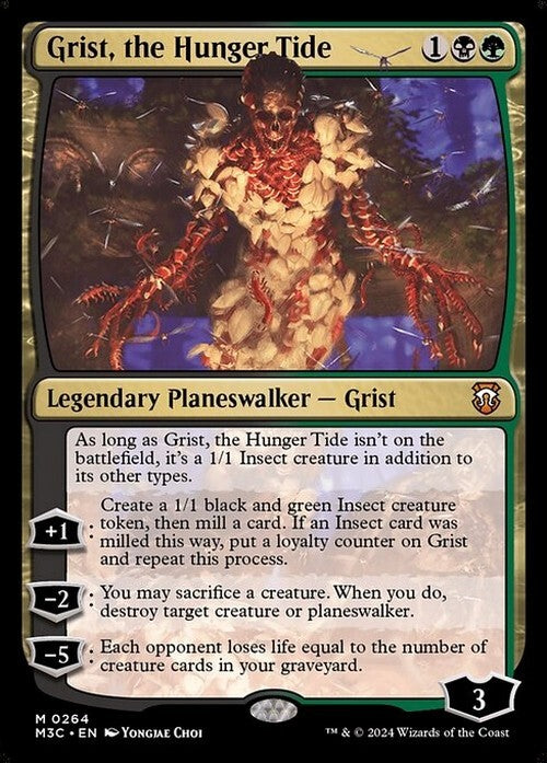 Grist, the Hunger Tide ~ Commander: Modern Horizons 3 [ NearMint ] [ Magic MTG ]