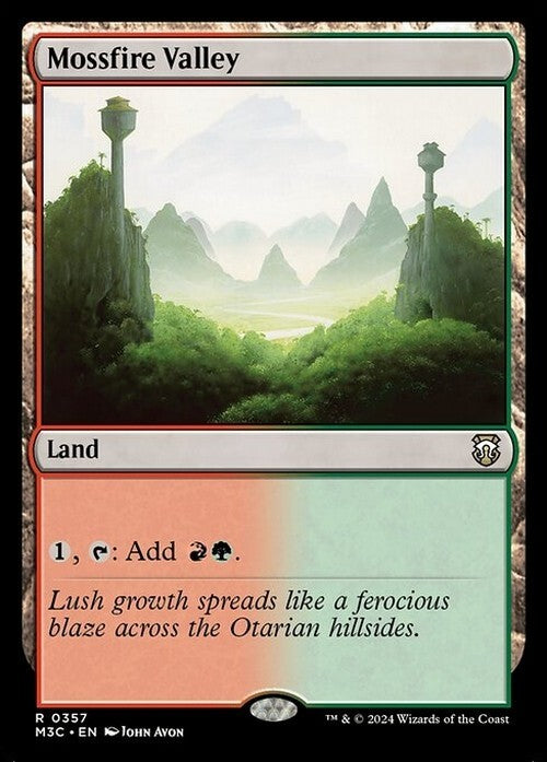Mossfire Valley ~ Commander: Modern Horizons 3 [ NearMint ] [ Magic MTG ]