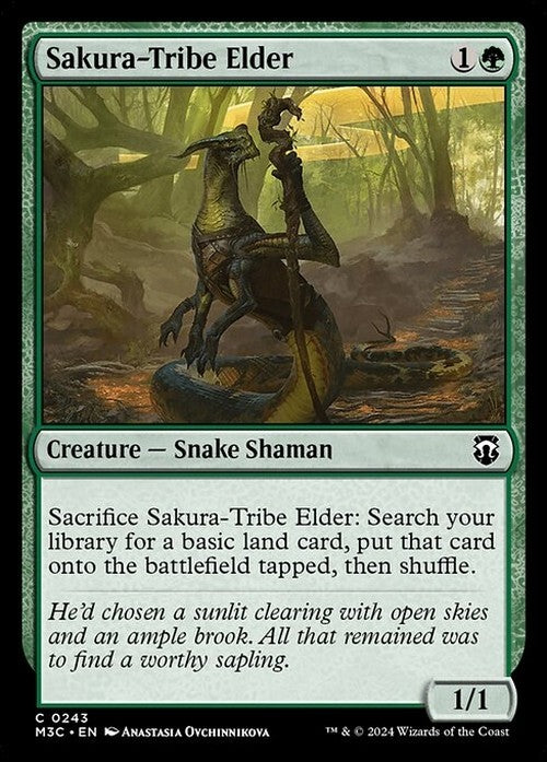Sakura-Tribe Elder ~ Commander: Modern Horizons 3 [ NearMint ] [ Magic MTG ]