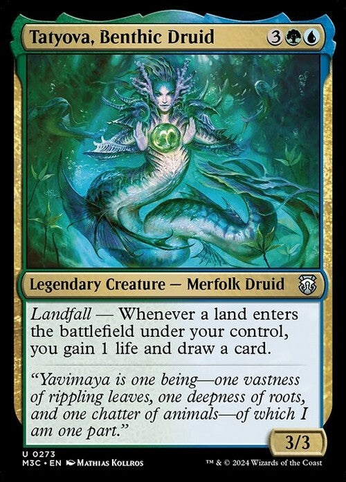 Tatyova, Benthic Druid ~ Commander: Modern Horizons 3 [ NearMint ] [ Magic MTG ]