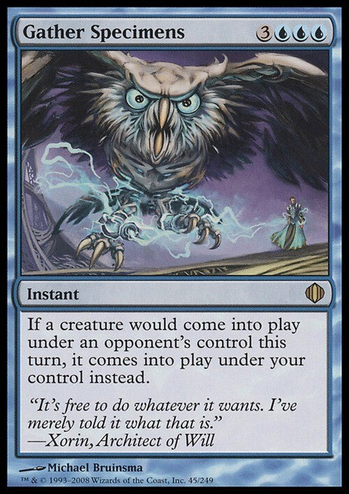 Gather Specimens ~ Shards of Alara [ Excellent ] [ Magic MTG ]