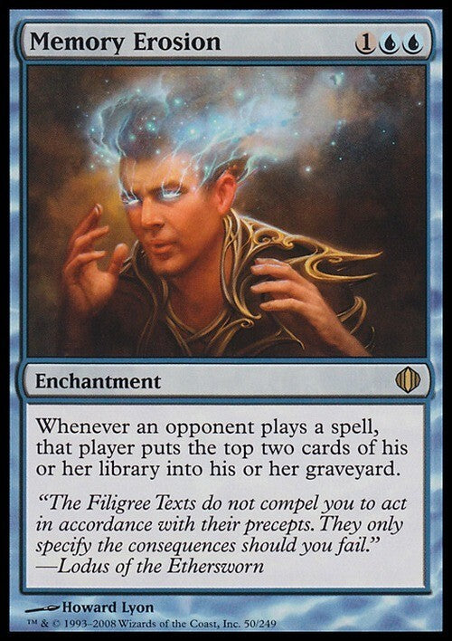 Memory Erosion ~ Shards of Alara [ Excellent ] [ Magic MTG ]