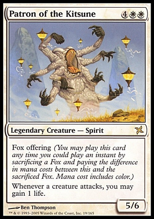 Patron of the Kitsune ~ Betrayers of Kamigawa [ Excellent ] [ Magic MTG ]