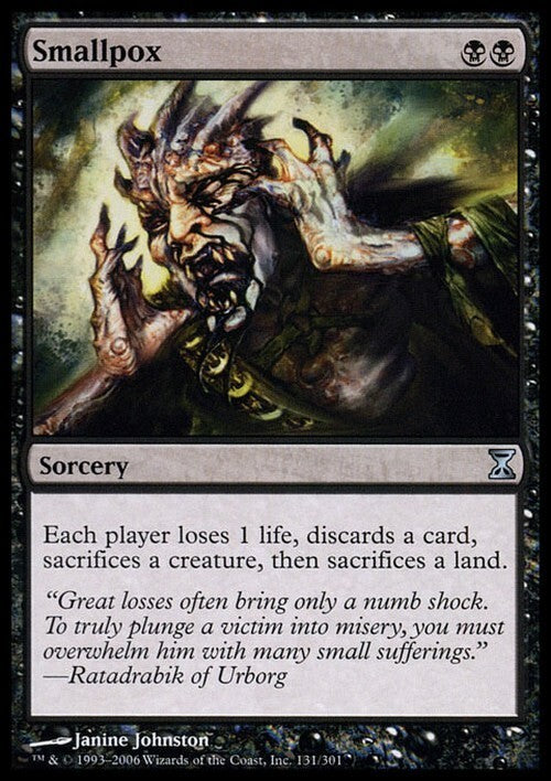 Smallpox ~ Time Spiral [ Excellent ] [ Magic MTG ]