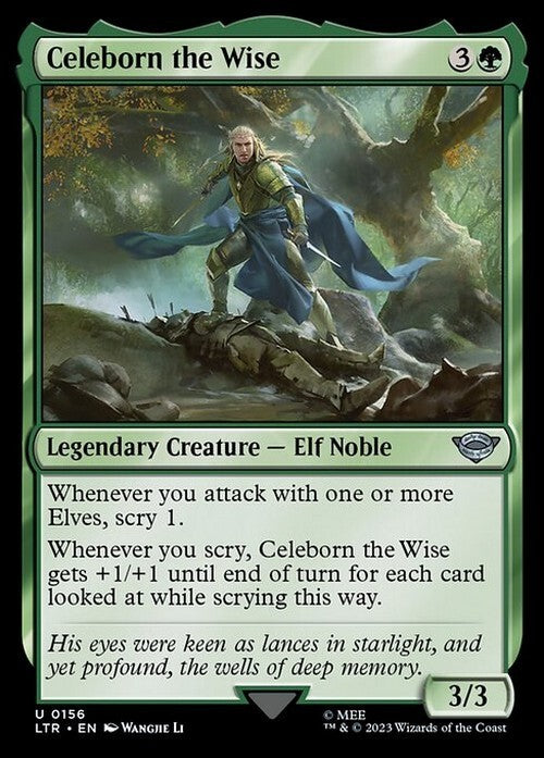 Celeborn the Wise ~ The Lord of the Rings [ NM ] [ Magic MTG ]