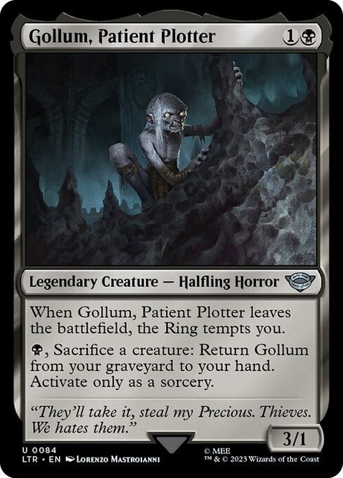 Gollum, Patient Plotter ~ The Lord of the Rings [ NM ] [ Magic MTG ]