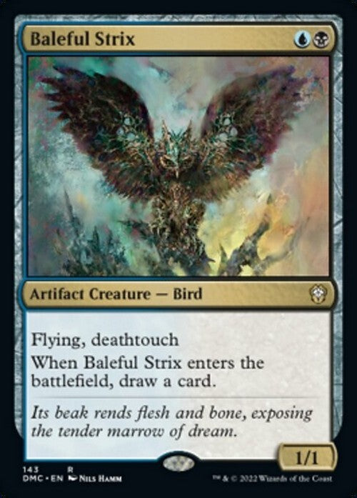 Baleful Strix ~ Commander: Dominaria United [ NM ] [ Magic MTG ]