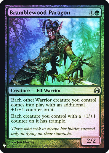 FOIL Bramblewood Paragon ~ Mystery Booster [ NearMint ] [ Magic MTG ]