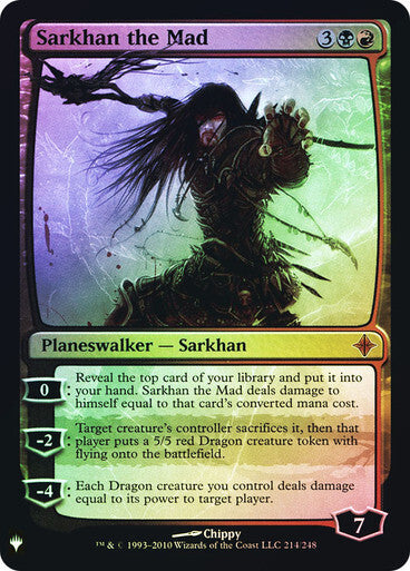 FOIL Sarkhan the Mad ~ Mystery Booster [ NearMint ] [ Magic MTG ] - London Magic Traders Ltd