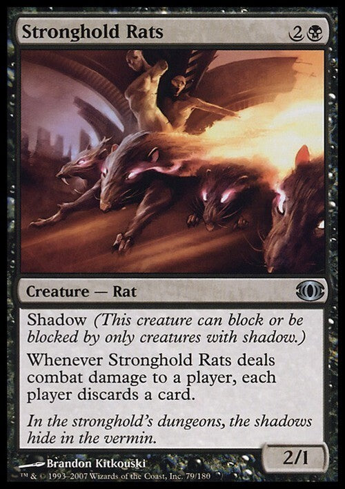 Stronghold Rats ~ Future Sight [ Excellent ] [ Magic MTG ]