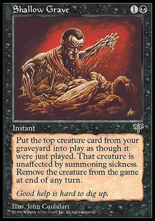 Shallow Grave ~ Mirage [ NearMint ] [ Magic MTG ]