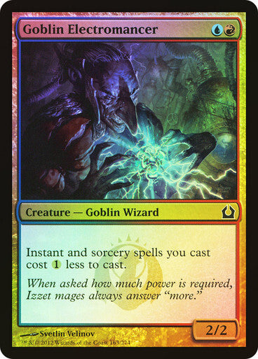 FOIL Goblin Electromancer ~ Return to Ravnica [ Excellent ] [ Magic MTG ]