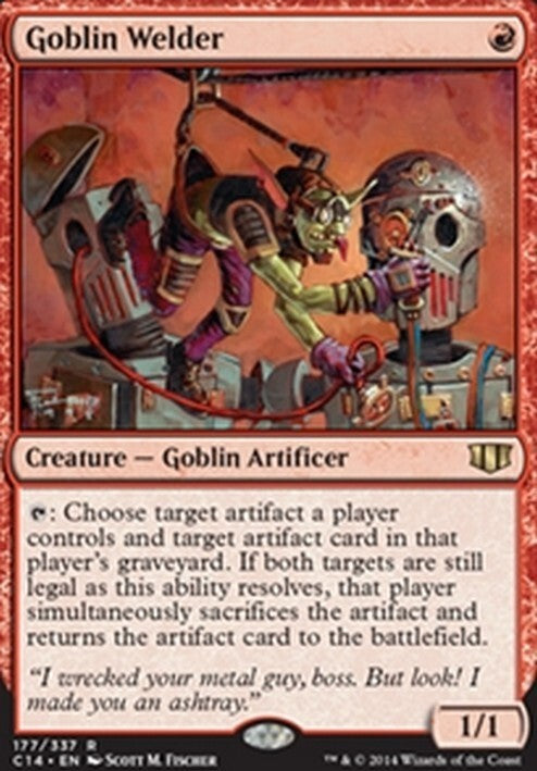 Goblin Welder ~ Commander 2014 [ NearMint ] [ Magic MTG ]
