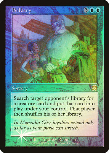 FOIL Bribery ~ Mercadian Masques [ NearMint ] [ Magic MTG ]